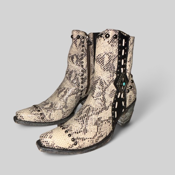 🐄 {PRICE FIRM} Double D Ranch Four Winds Boot - Picture 3 of 7